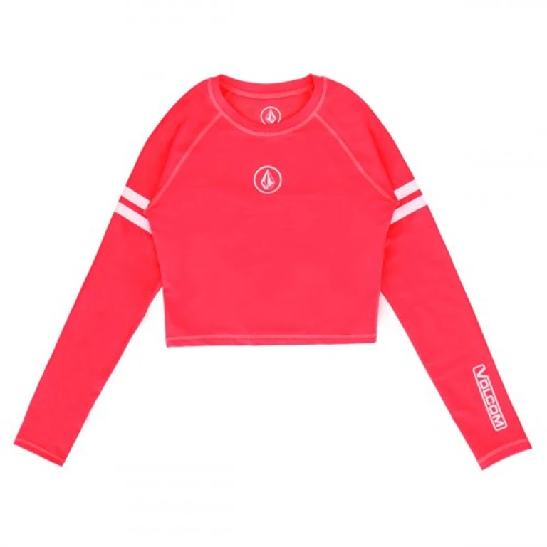 Stone Crop Slim Fit Rash Guard (Pink)