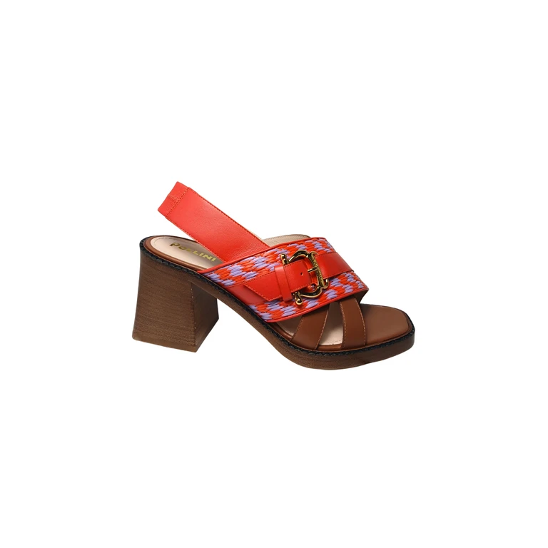 pa16148cocpl150A Pollini Women's Leather Multicolor