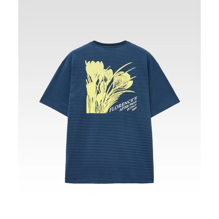 Florence Stripe T-Shirt Navy