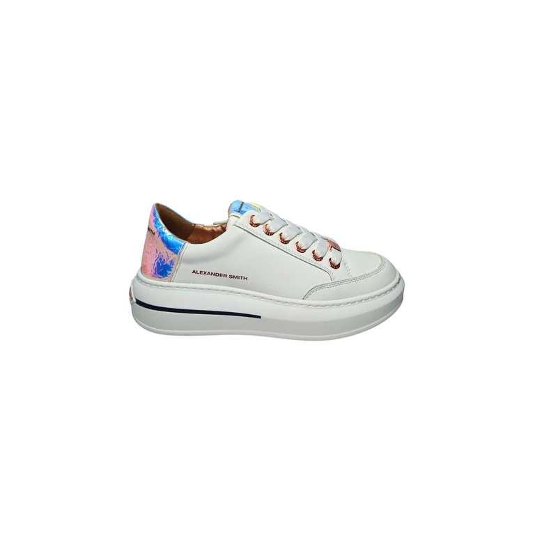 asbblsw-1896-wri Alexander Smith Women's White Leather