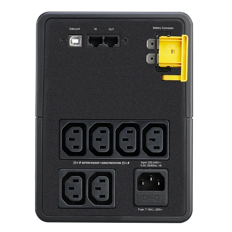 APC Back-UPS, 1200VA, Tower, 230V, 6x IEC C13 outlets, AVR