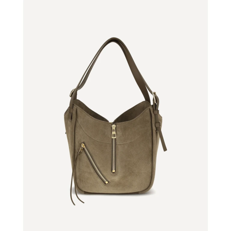 Hammock Flip Suede Handbag Female UNI