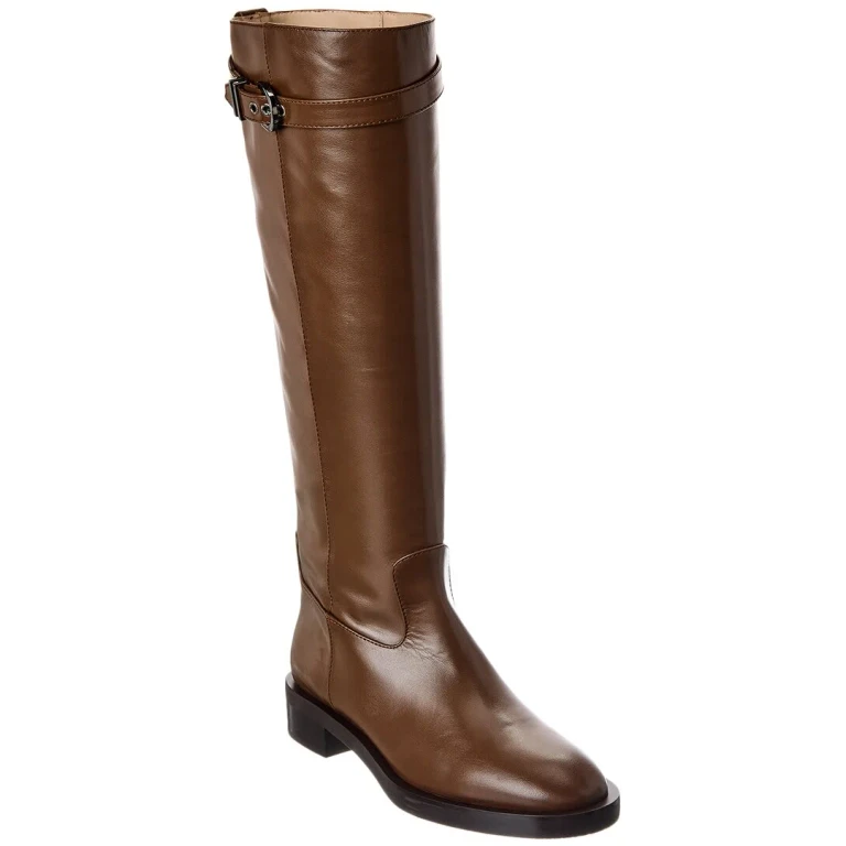 Maverick Leather Knee-High Boot