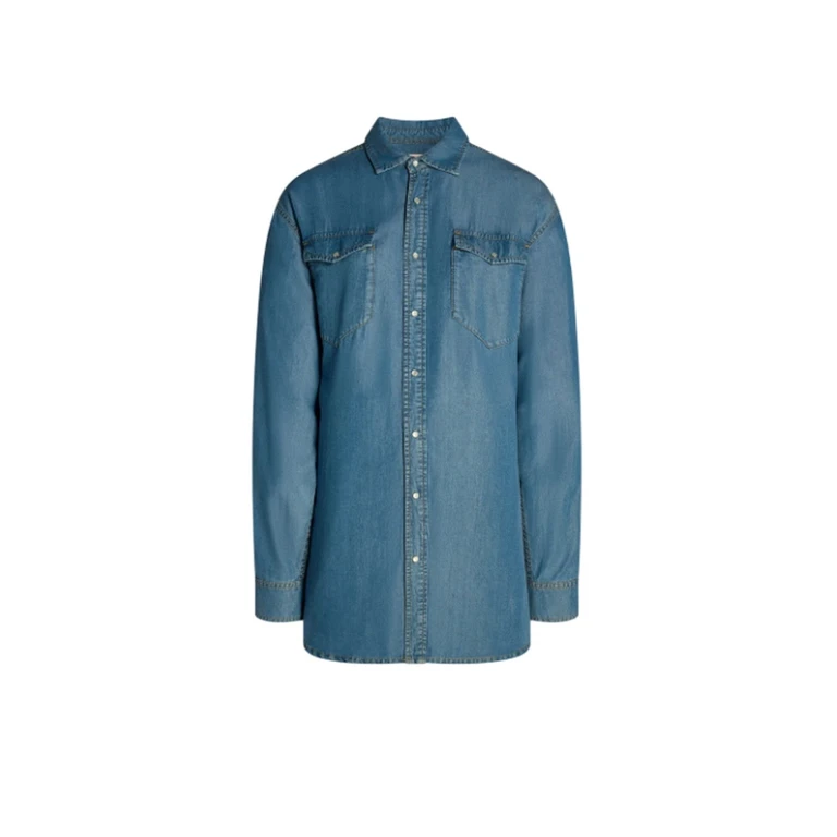 women's shirts Circus Hotel - shirt - blue