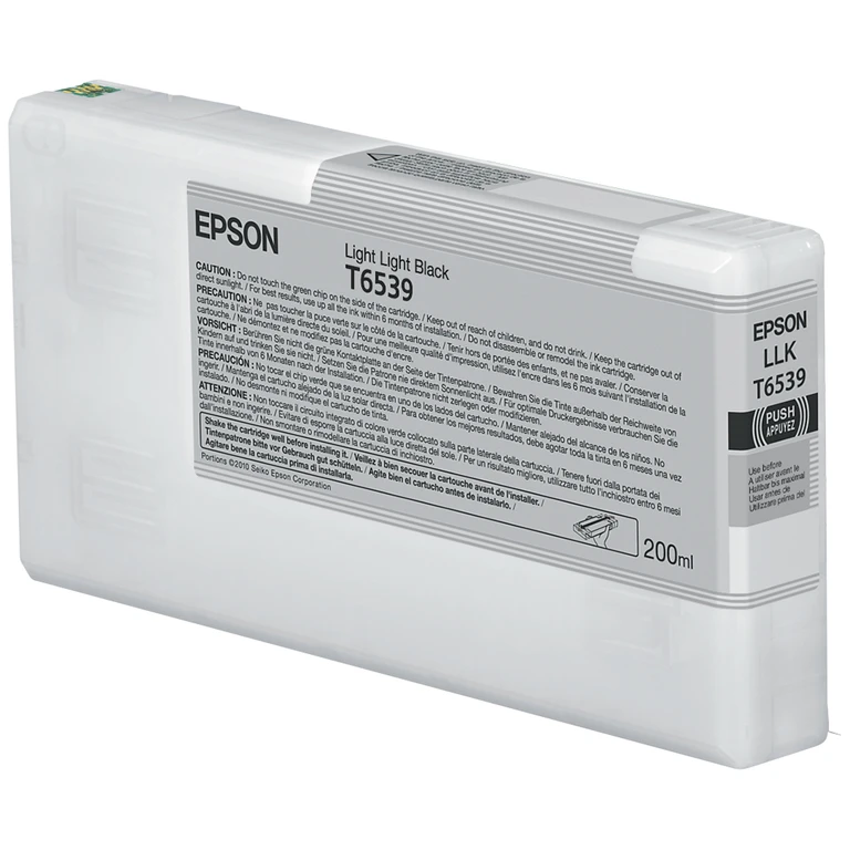 C13T653900/T6539 Ink cartridge light light black 200ml for Epson
