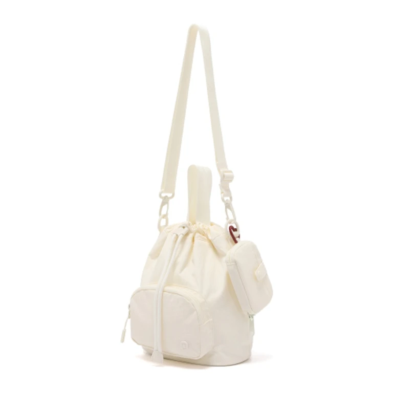 N265ACR720 Women's ROOMIE Bucket Bag Ivory