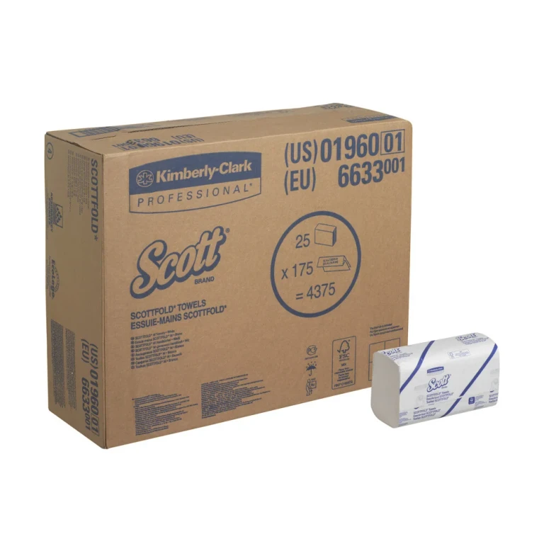 6633 paper towels 175 sheets Fiber White
