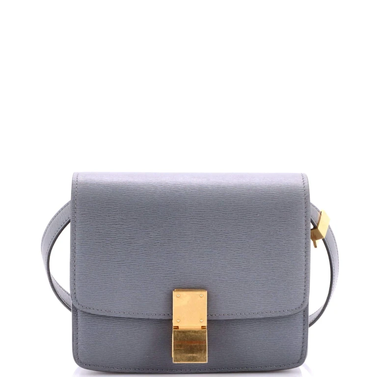 Classic Box Bag Grainy Leather Teen