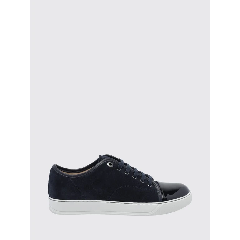 DBB1 Suede Calf Leather Sneakers with Patent Leather Toe-Cap (FMSKDBB1VBAL24)