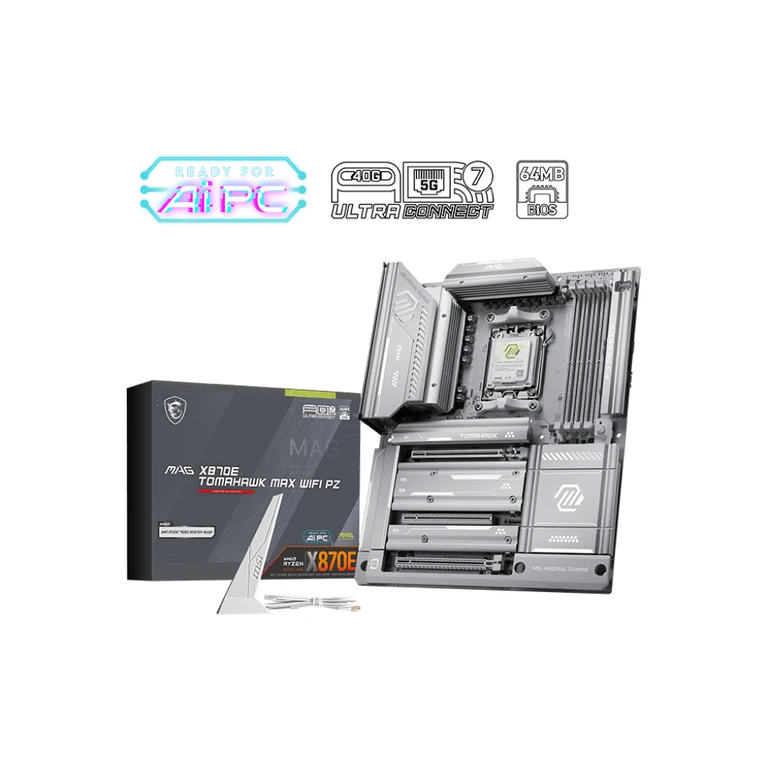 MAG X870E TOMAHAWK MAX WIFI PZ motherboard AMD X870E Socket AM5 ATX