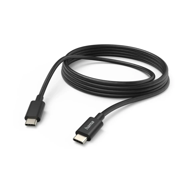 Charging Cable, USB-C - USB-C, 3 m, black