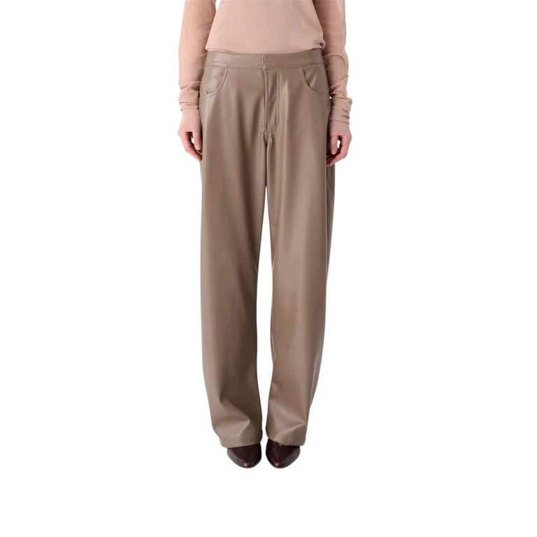 Women's Trousers Meimeij eco-leather
