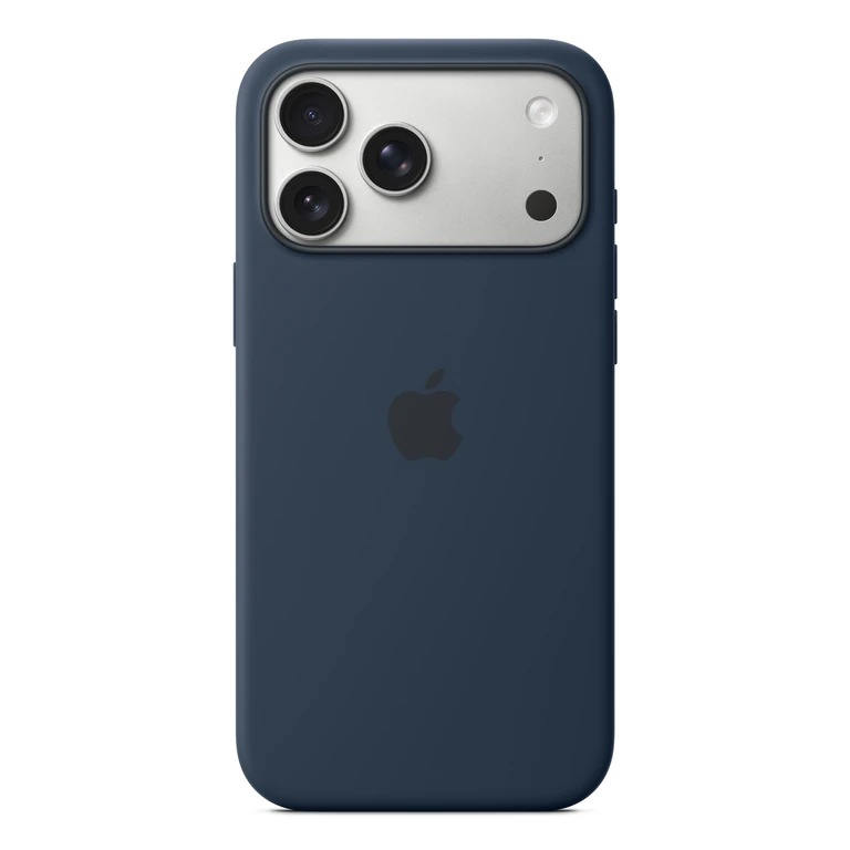 Apple iPhone 17 Pro Max Silicone Case with MagSafe – Midnight