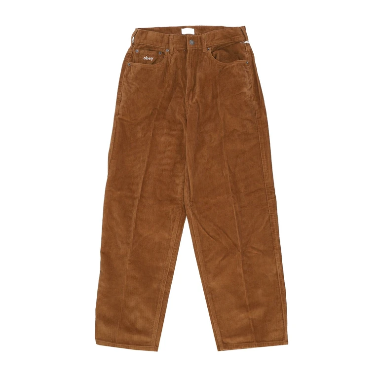 Bigwig Baggy Corduroy Pant Catechu Wood Men's Long Trousers