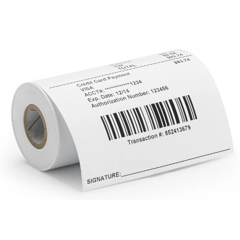 Z-Perform 1000D White Self-adhesive printer label