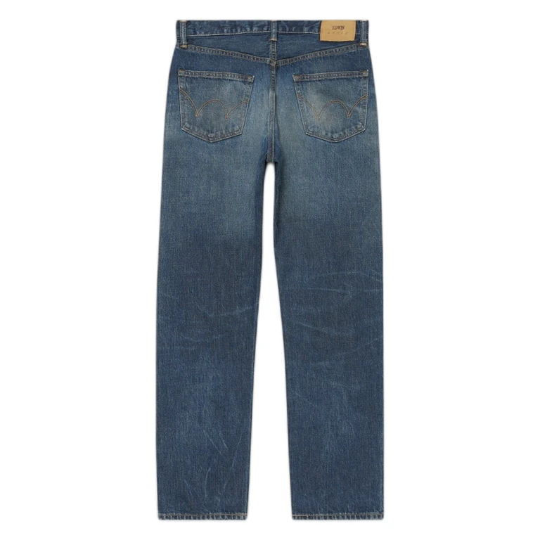 jeans jeans Edwin regular straight japan - blue dark used