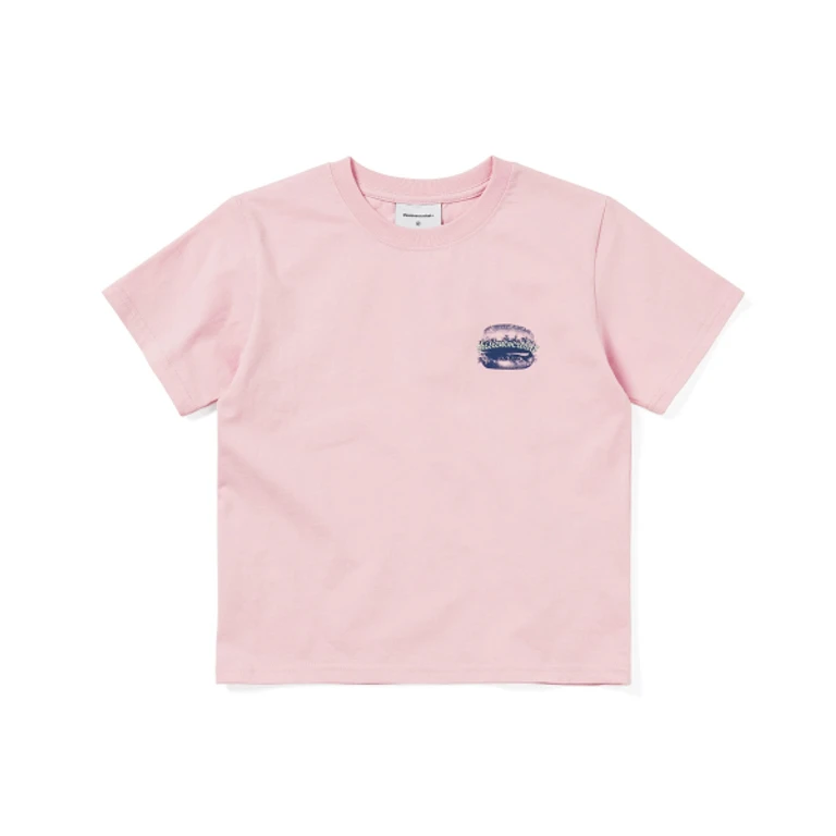 Hamburger W Tee Pink