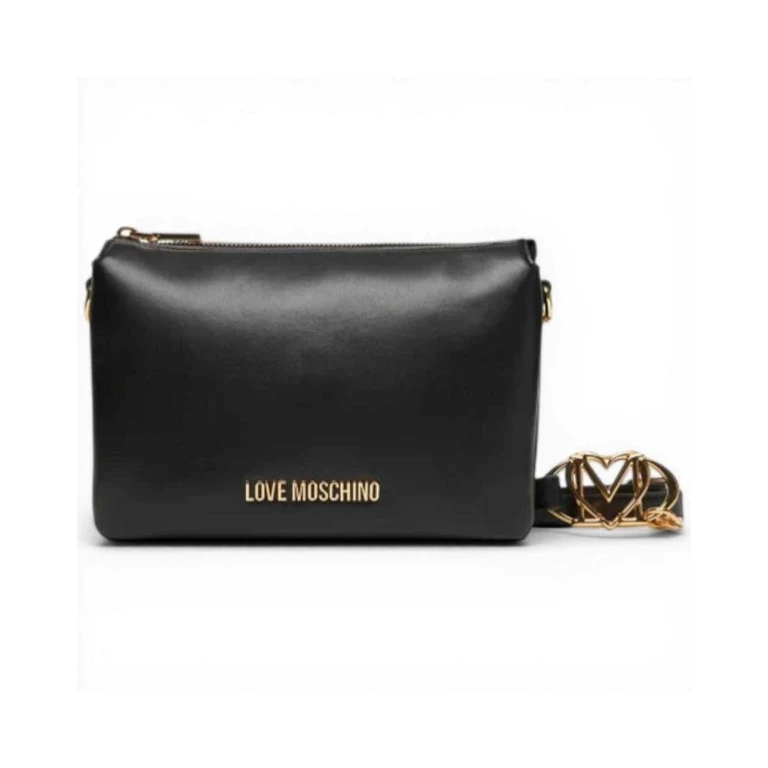 Shopping bag Pearl Women's Black logo in Eco-leather