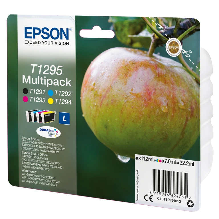 Epson C13T12954012/T1295 Ink cartridge multi pack Bk.C.M.Y high-capaci
