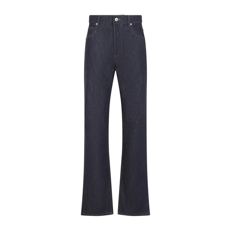 Raw Indigo Straight Denim