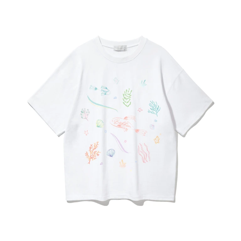 Women UNDER THE SEA Short Sleeve T-Shirt BK3967 (2 Color)