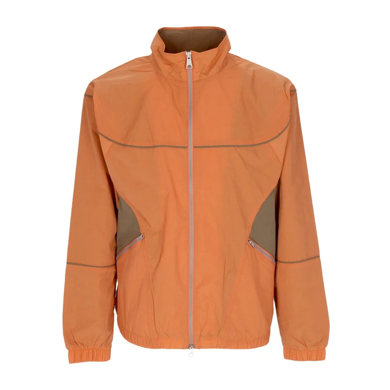 Men's Tracksuit Jacket Essential Statement Warm Up Jacket Rust Oxide/palomino/sail