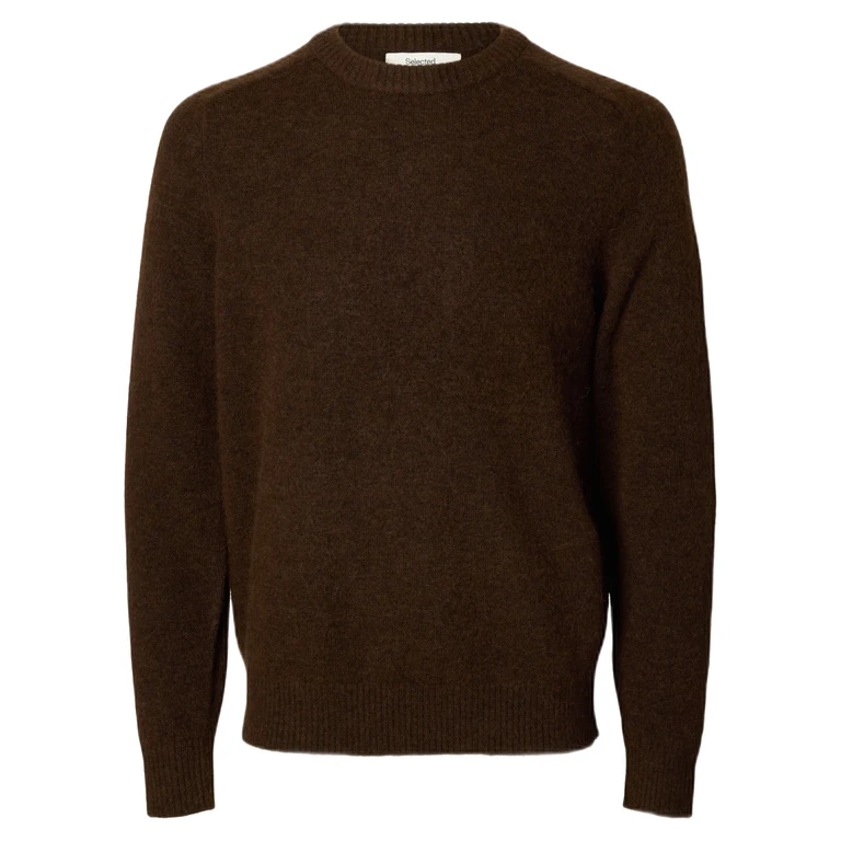 sweater Selected homme rai ls knit reg neck crew - delicioso