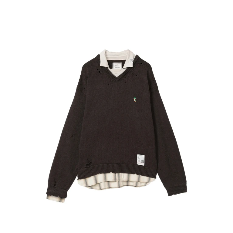 Triple Layered Collar Sweater