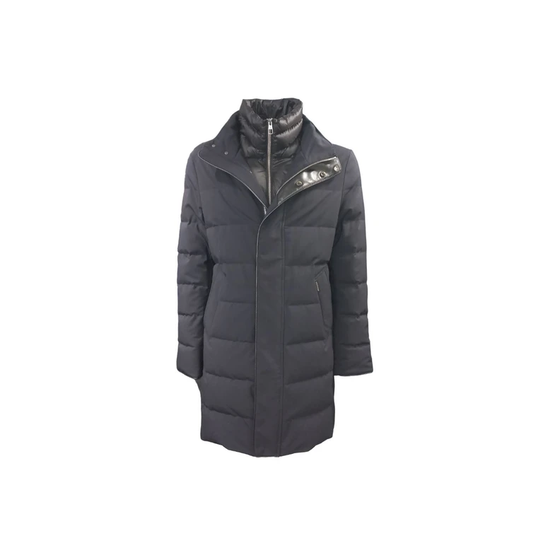 Padded coat Black F05MUCX525-185