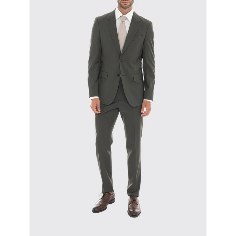 Single-Breasted Stretch Virgin Wool Suit with Classic Lapels (50567244347)