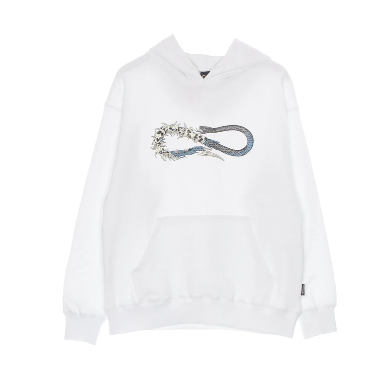 Lightweight Hoodie Men's Skullsnake Logo Hoodie White