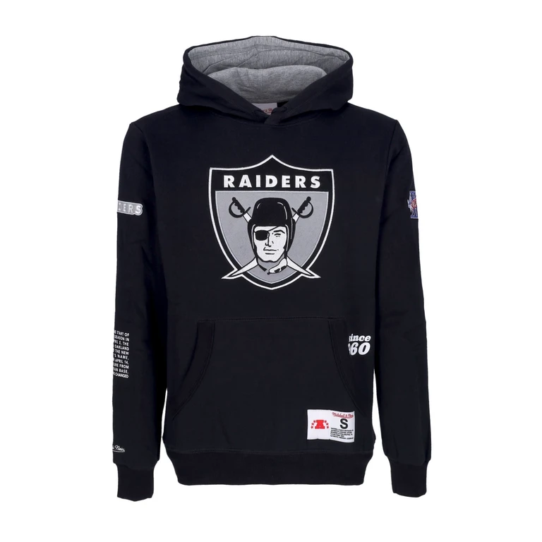 Men's Hoodie Nfl Team Origins Fleece Hoodie Oakrai Black