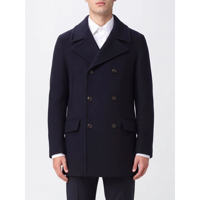 Coat Men color Navy (COFWM661716510690DARKNAVY)