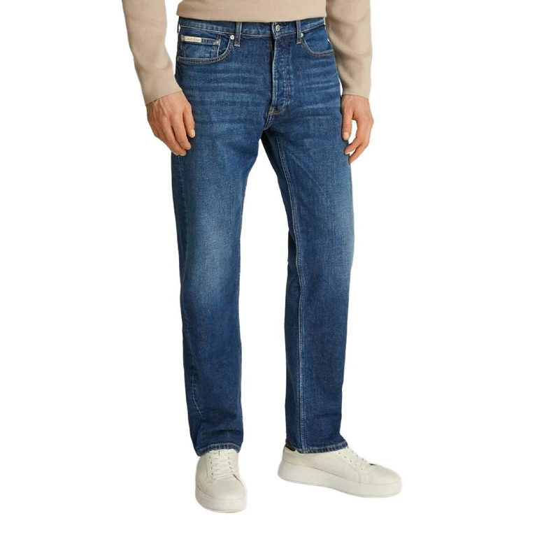 Mens Standard Straight Denim Jeans
