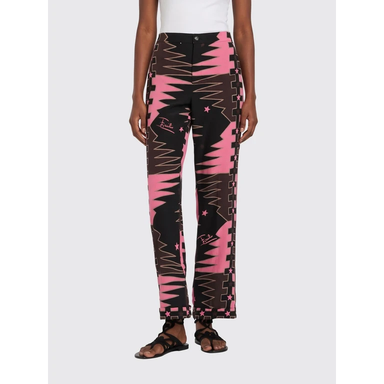 Pants Woman color Brown (6URT116U823050)
