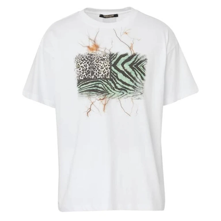 Flag Animalier Patchwork T-Shirt