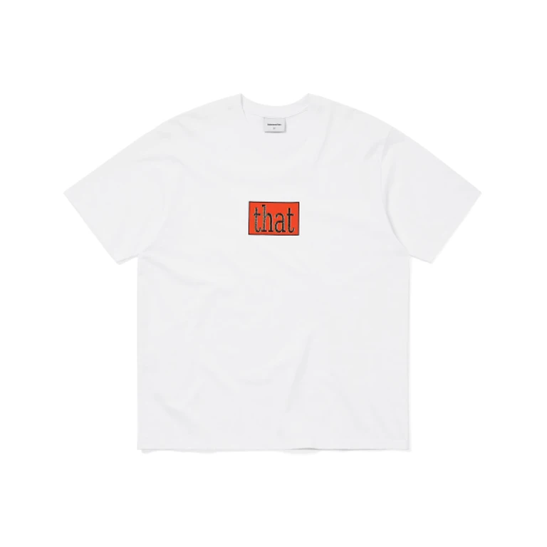 that Glitched Logo Tee White