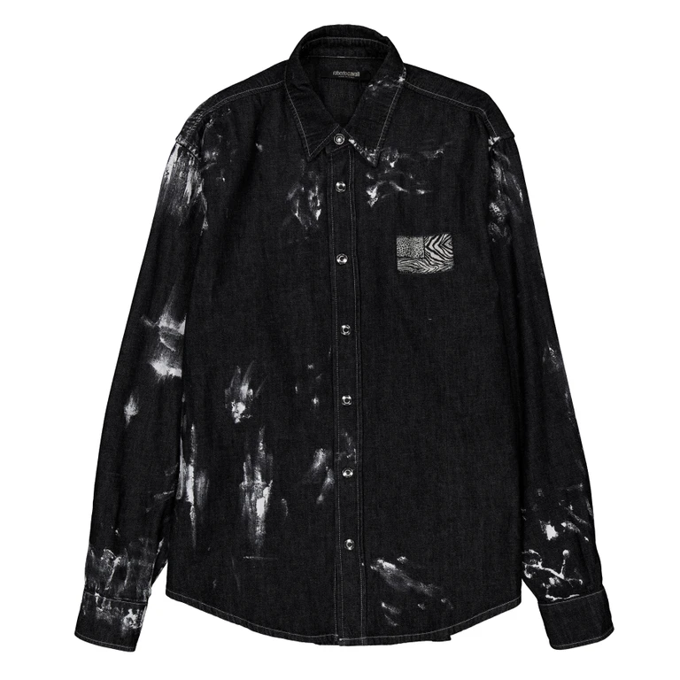 Black Denim Shirt