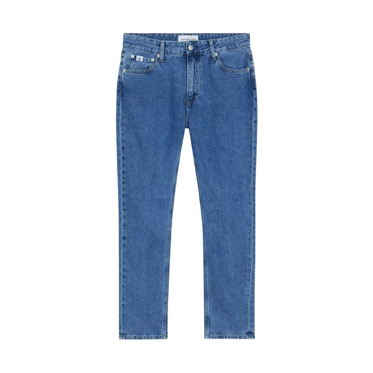 Cotton Denim Dad Jeans