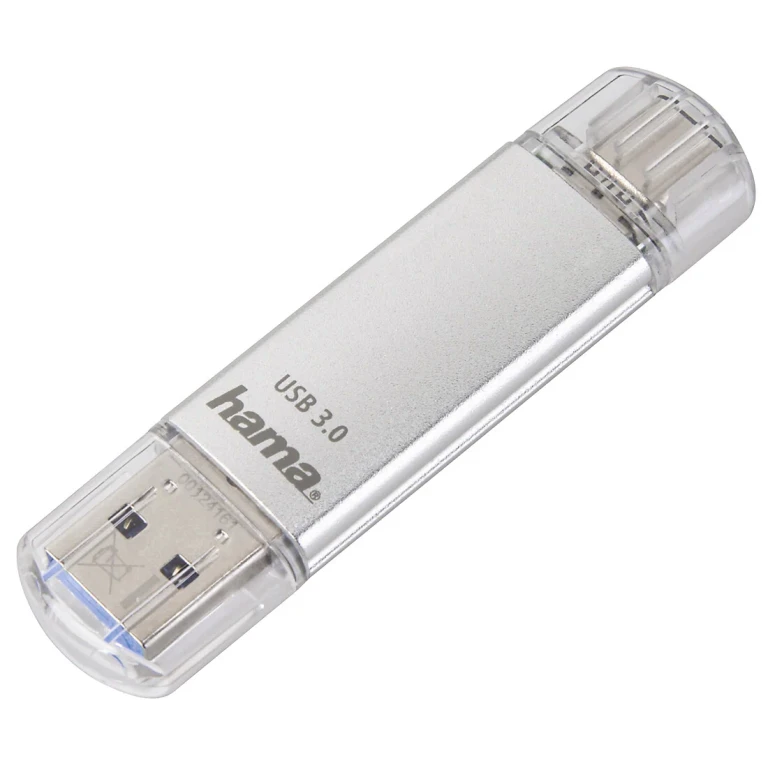 C-Laeta USB flash drive 256 GB USB Type-A / USB Type-C 3.2 Gen 1 (3.1 Gen 1) Silver