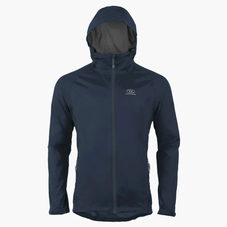 Men's Stow & Go Pack Away Waterproof Jacket | Navy Blue