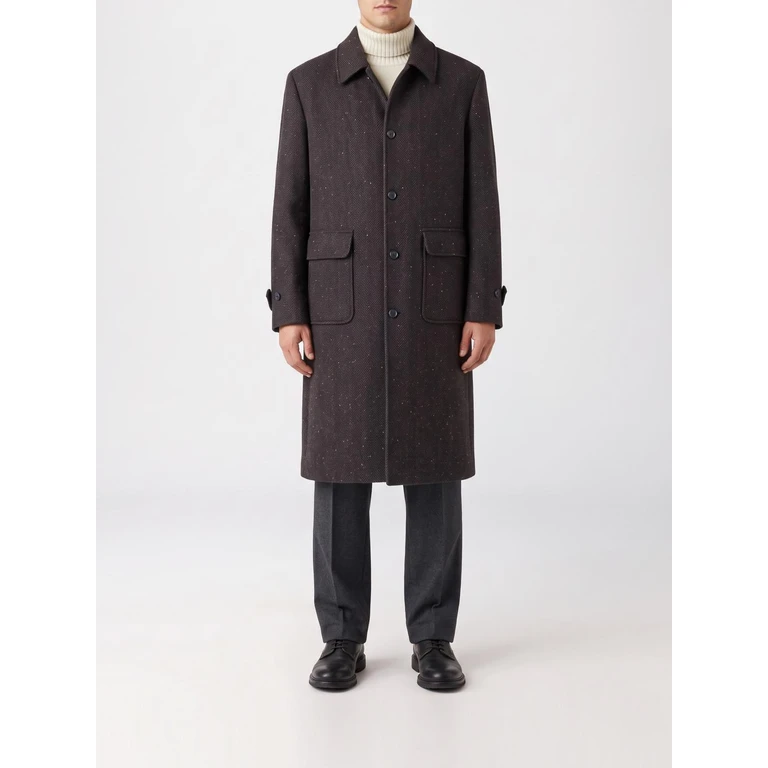 Coat Men color Brown (1002155867)