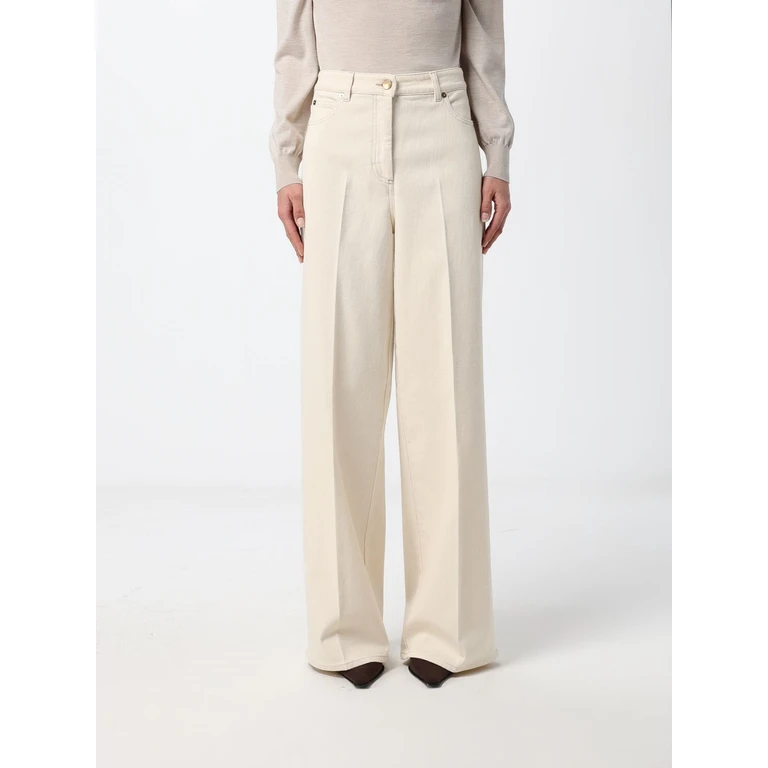 Jeans Woman color Yellow Cream (T71205YUC077N50)
