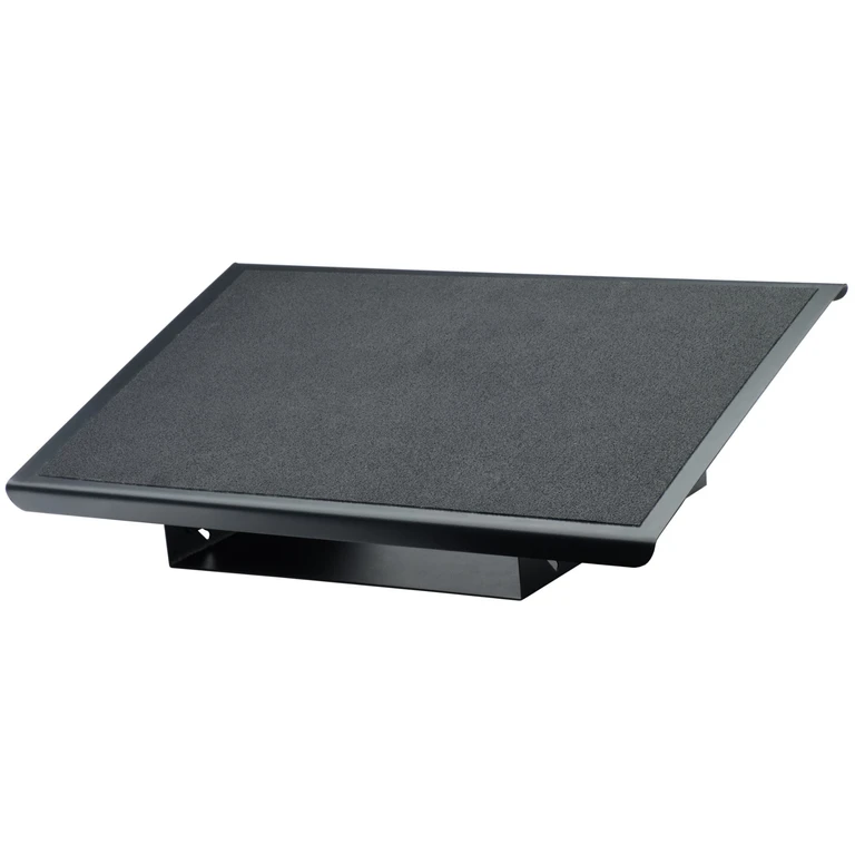 Fellowes Foot Rest Under Desk - Professional Series Under Desk Foot Rest Ergonomic Foot Rest with 3 Height Adjustable Positions & Non-Slip Platform Surface - Foot Rest Stool for Office & Home - Black