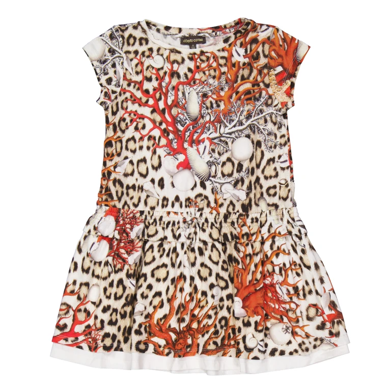 Girls Leopard Print Dress