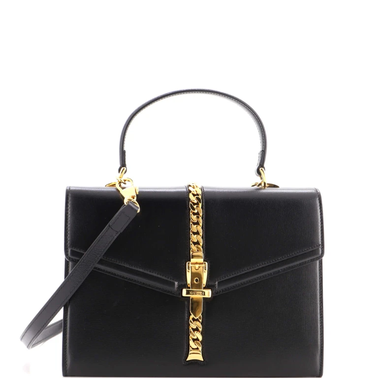 Sylvie 1969 Top Handle Bag Leather Small