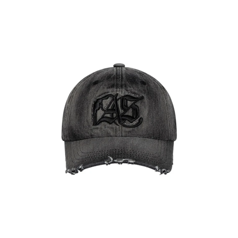 AS WASHED DENIM CAP (DARK BLUE)