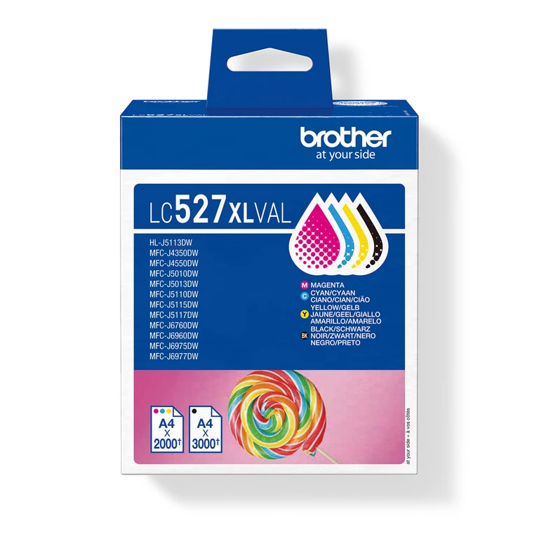 Genuine LC527XLVAL Ink Cartridge Value Pack