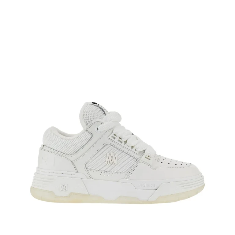 Leather and mesh MA-1 sneakers Man 40