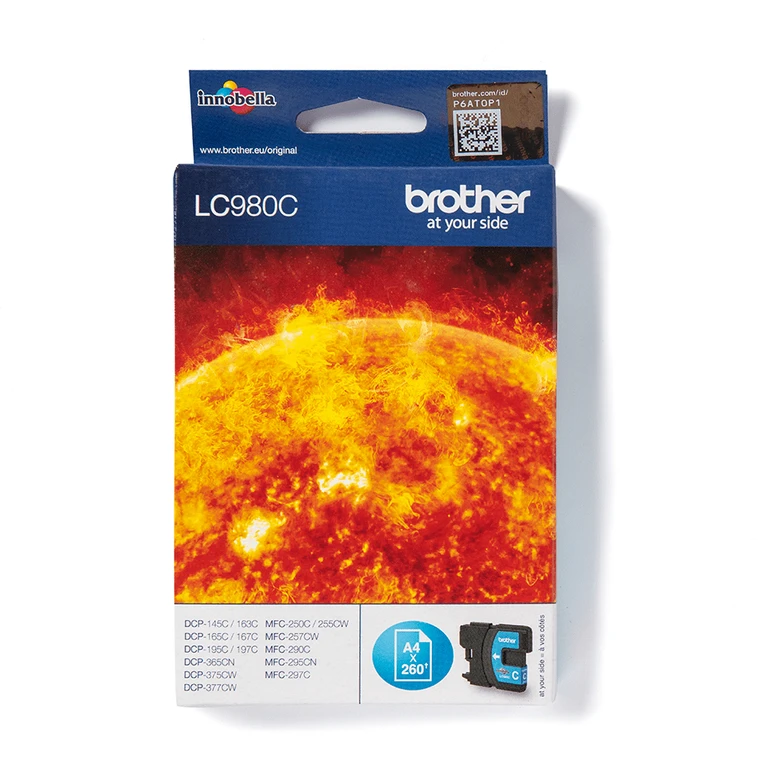 LC-980C Ink cartridge cyan. 260 pages ISO/IEC 24711 5.5ml for